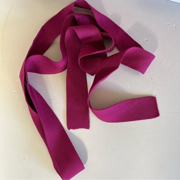 Never Fully Dressed Colorful Viscose Knit Cardigan Women Sz 4 Pink Long Sweater - Picture 7 of 10